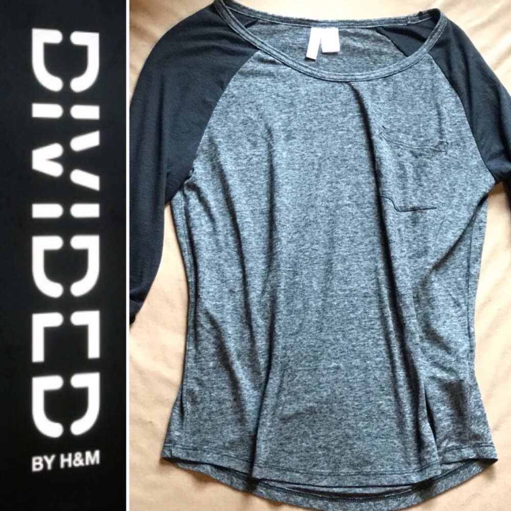 Heather Gray and Black • Jersey 1/2 Sleeves (XS/S)
